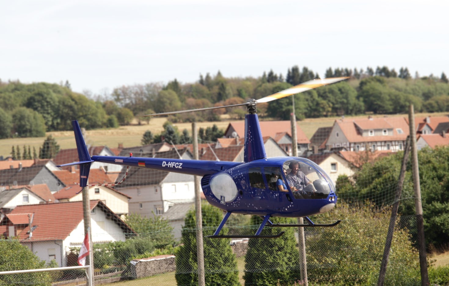 Romantischer Hubschrauber Rundflug Calden