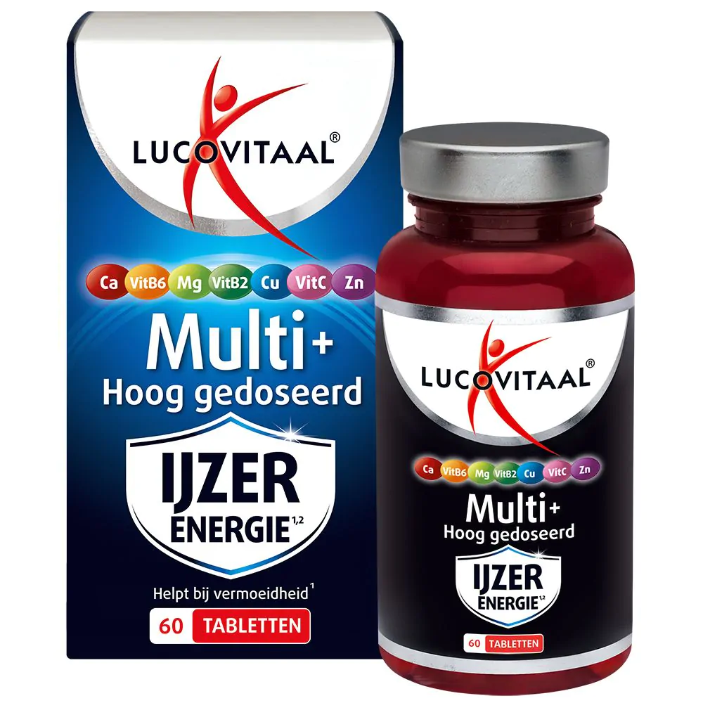 Multi+ IJzer Energie 60 tabletten