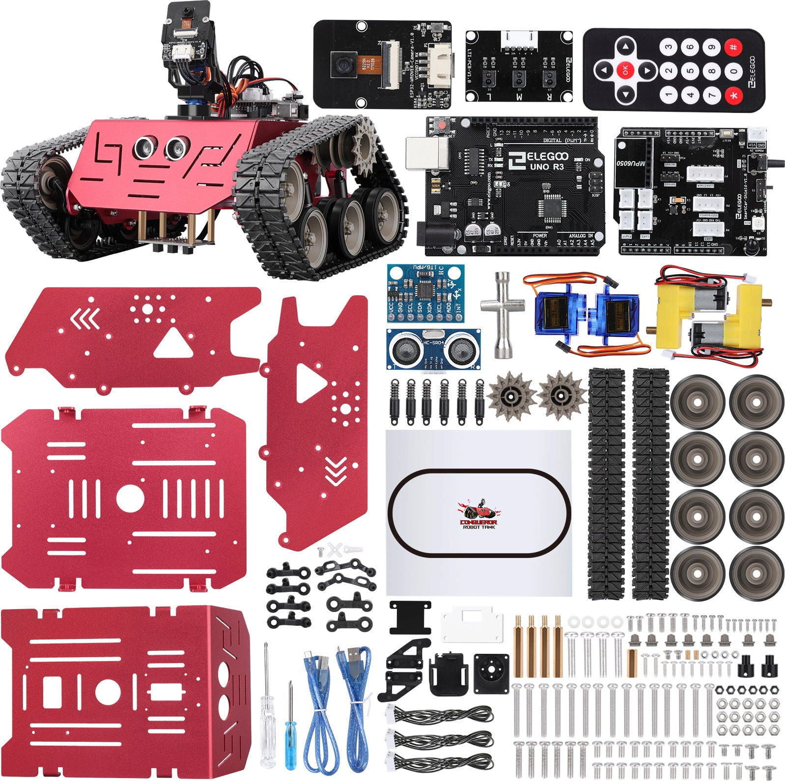 Elegoo  Smart Robot Tank Kit    Roboterspielzeug
