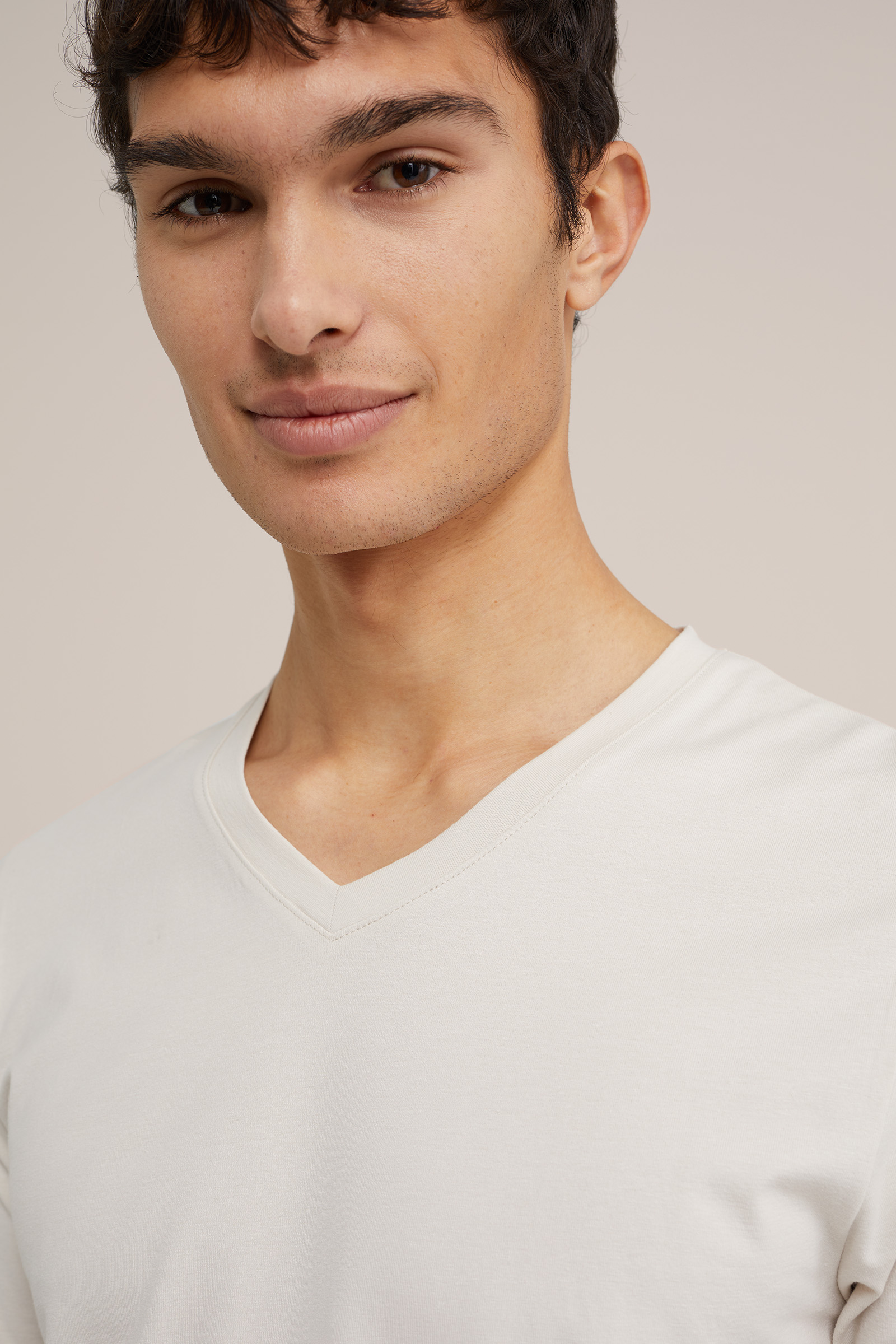 T-shirt WE Fashion Beige