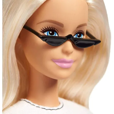 Barbie Fashionistas Puppe (blond) mit pinkem Rock