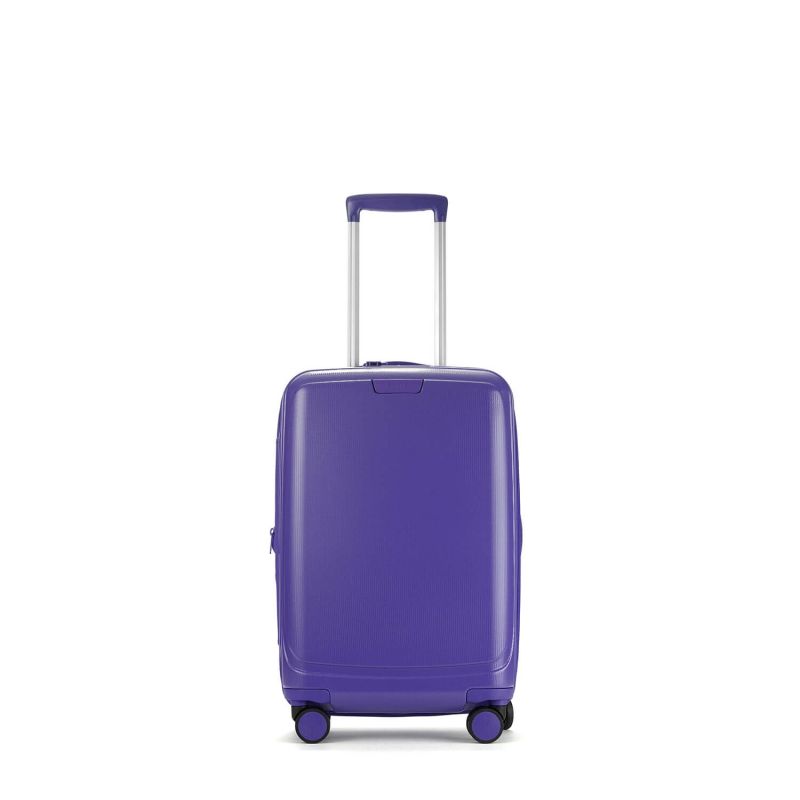 Valise cabine rigide Pure bright Extensible 55 cm Ultra violet