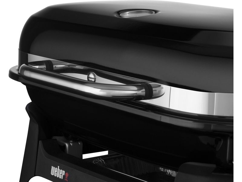 Weber Elektrogrill Lumin Compact, Schwarz Mobiler Elektrogrill