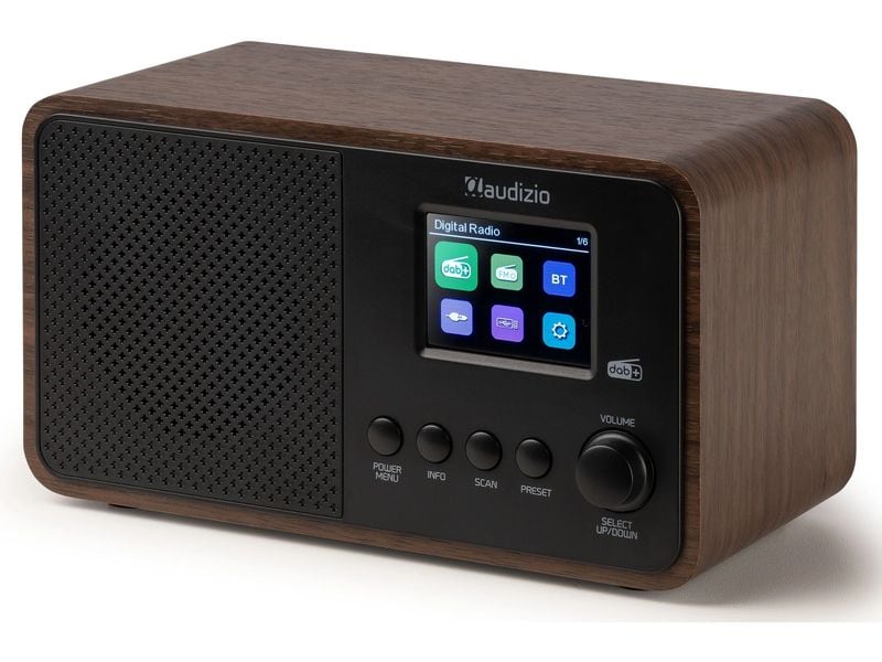 Audizio DAB  Radio Avio Braun DAB  Radio mit Bluetooth
