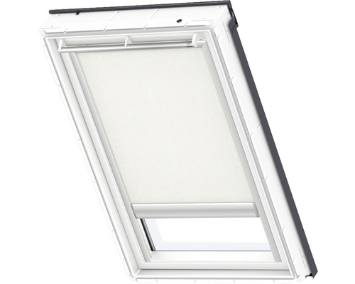 VELUX privacy rolgordijn, wit, op zonne-energie, aluminium frame, RSL C02 1028S