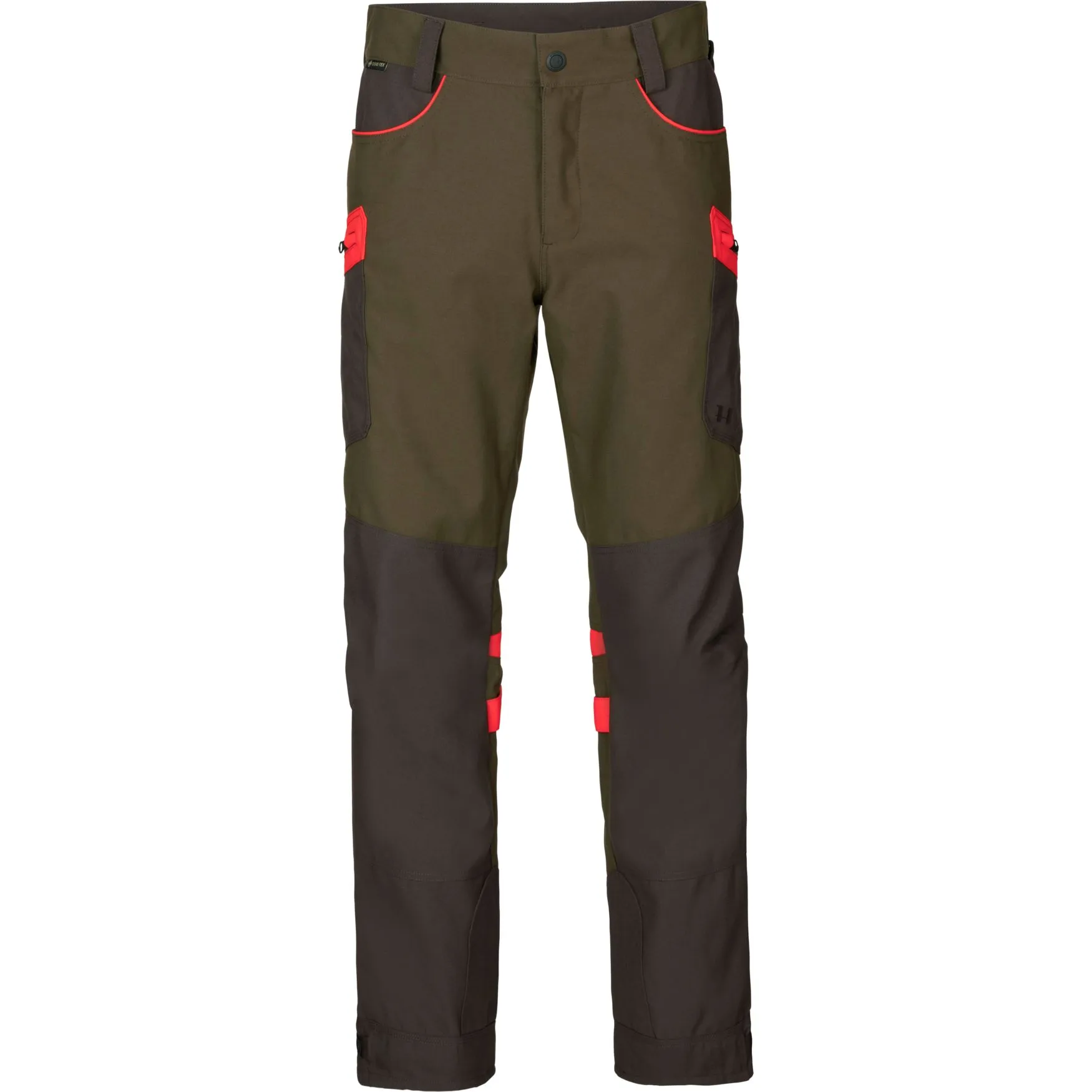 Härkila Men's Pro Hunter Dog Keeper GORE-TEX Trousers Willow Green/Orange