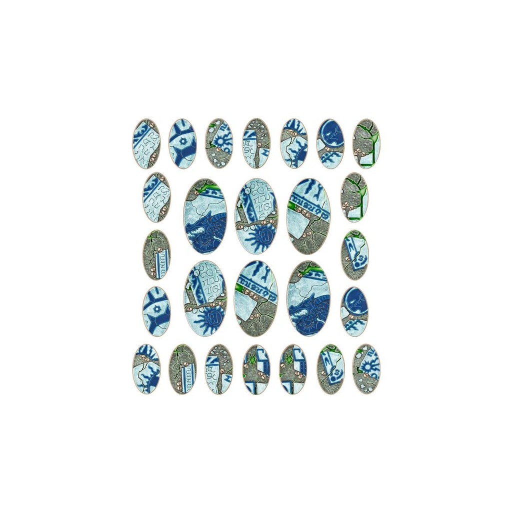 Citadel : Socles - Shattered Dominion 60 & 90mm Oval Bases