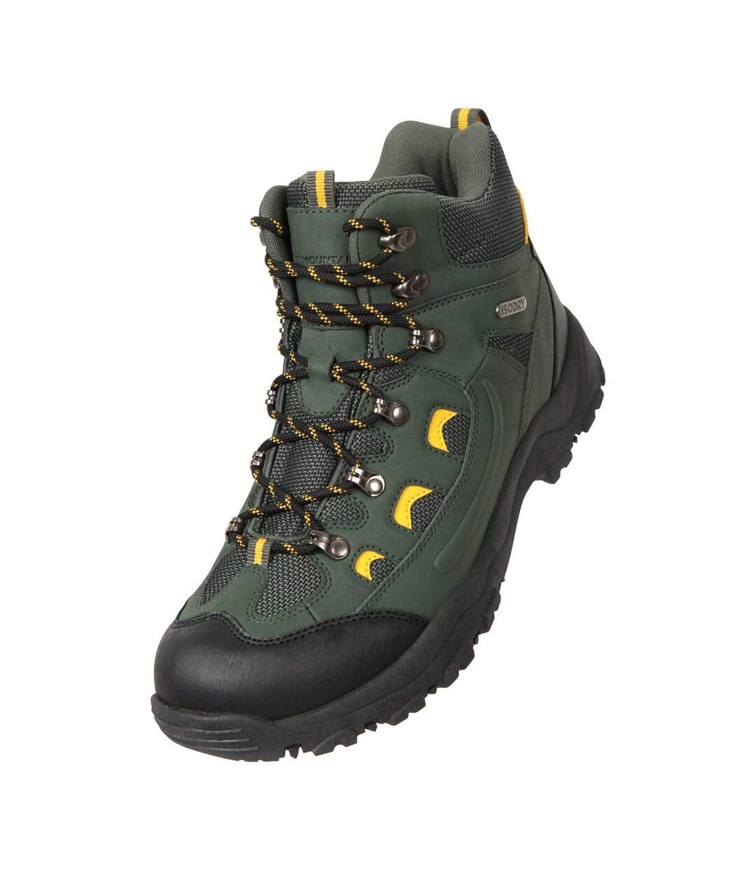 Mountain Warehouse - Bottines de randonnée ADVENTURER - Homme (Vert) - UTMW1752