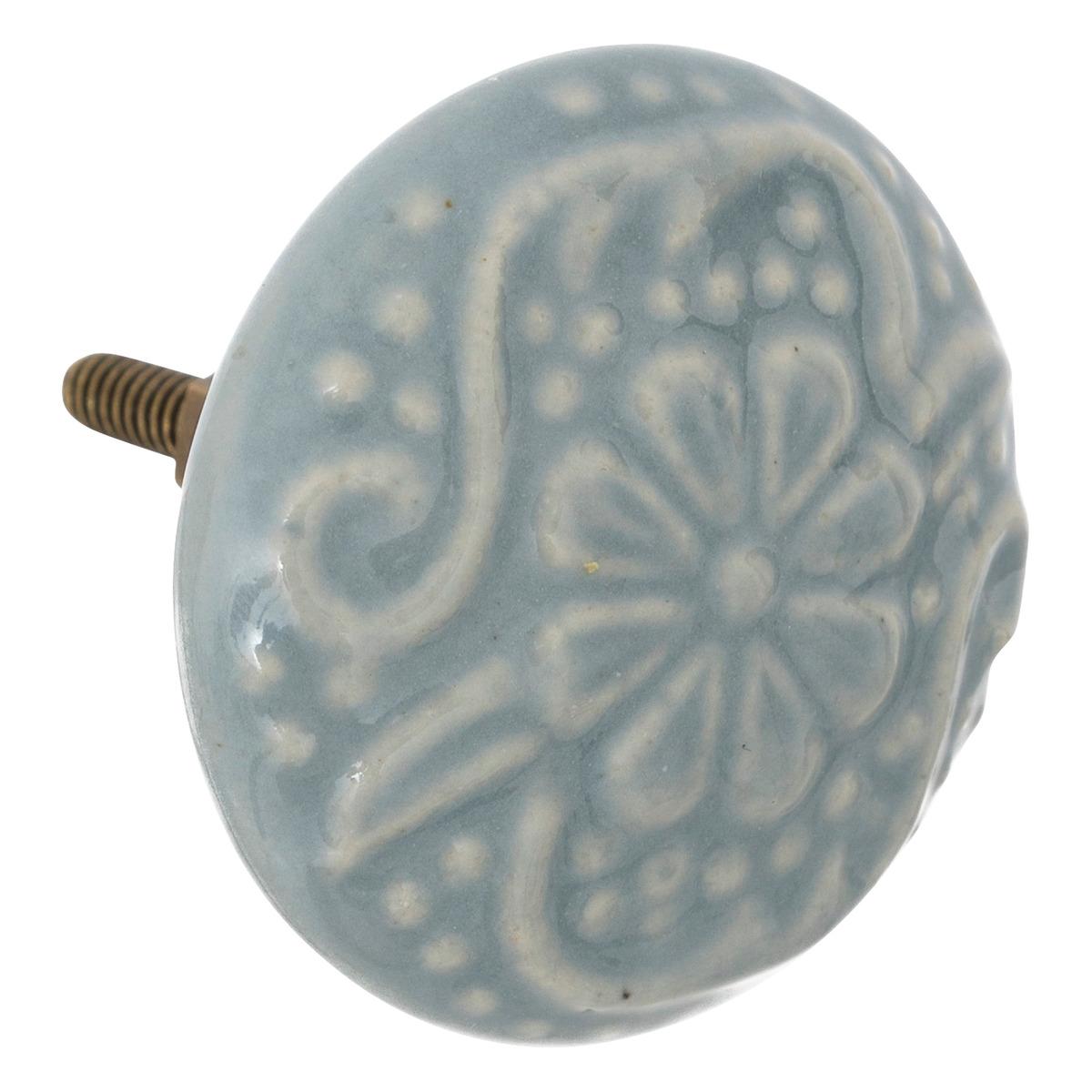 POIGNEE ANIYA CERAMIQUE D.4.5CM X2 PIECES