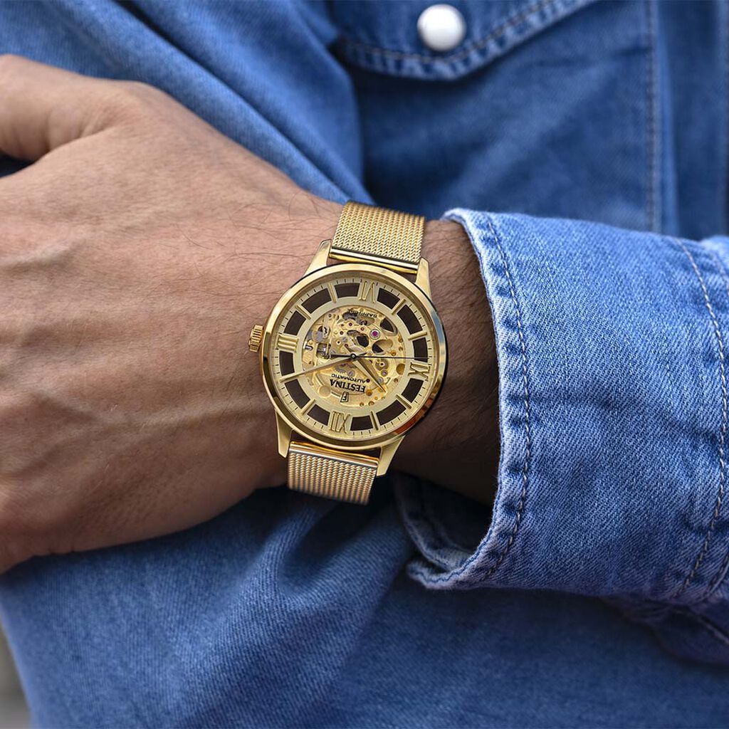 Montre Festina Automatic Doré