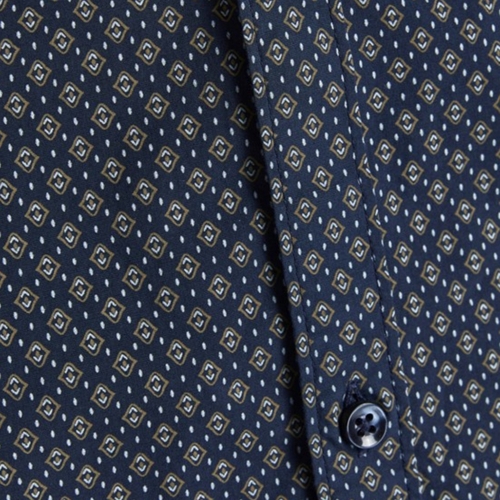 Jack & Jones - 12234533 JWHBLACKPOOL STRETCH SHIRT LS UK DARK NAVY Azul