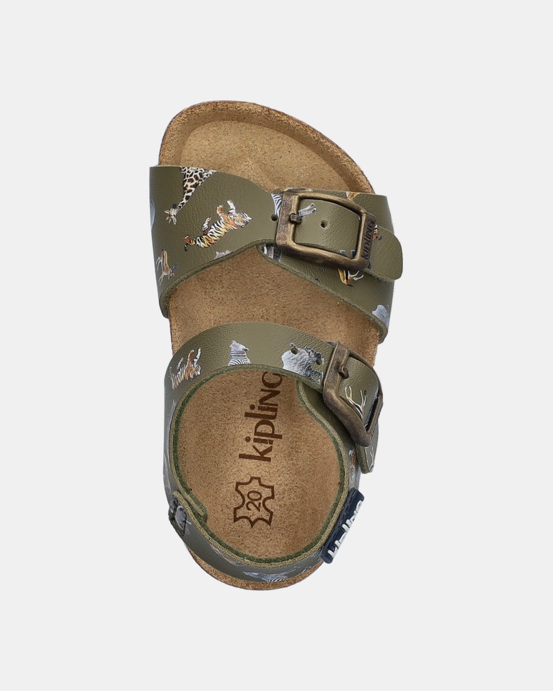 Kipling Safari Sandalen  - groen