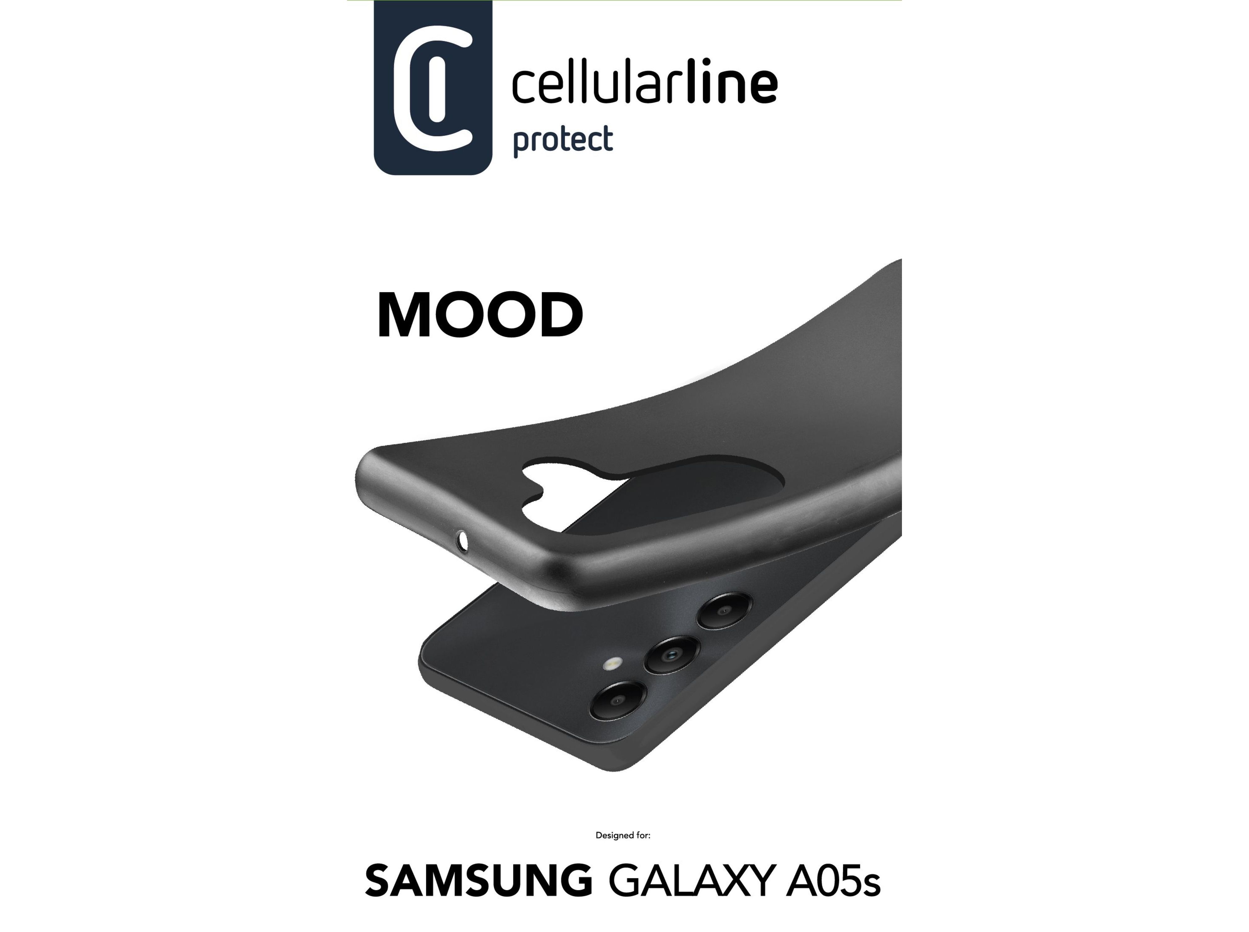 CAPA MALEÁVEL CL SAMSUNG A05S 4G PRETA MOOD