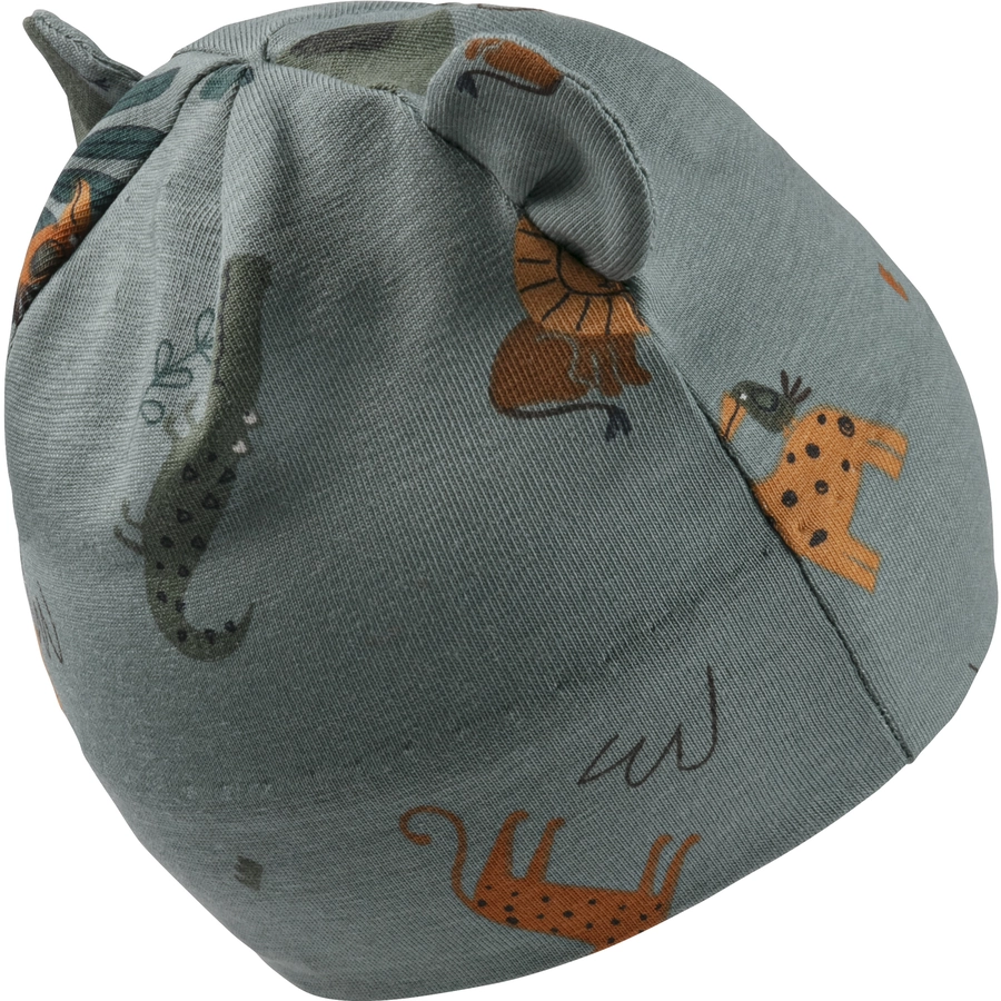 Sterntaler Beanie Tiere mattgrün