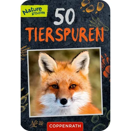 Coppenrath Verlag 50 Tierspuren - Nature Zoom (Blechdose)