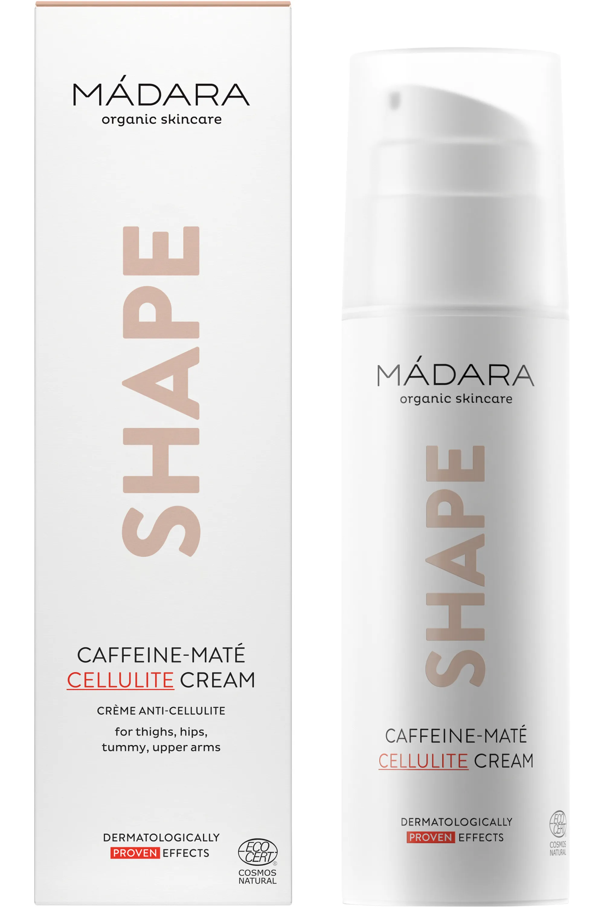 Mádara Cosmetics Crème anti-cellulite à la caféine Shape-150 ml