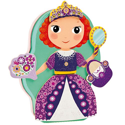 Djeco magnetische aankleedpop - belissimo DJ03084
