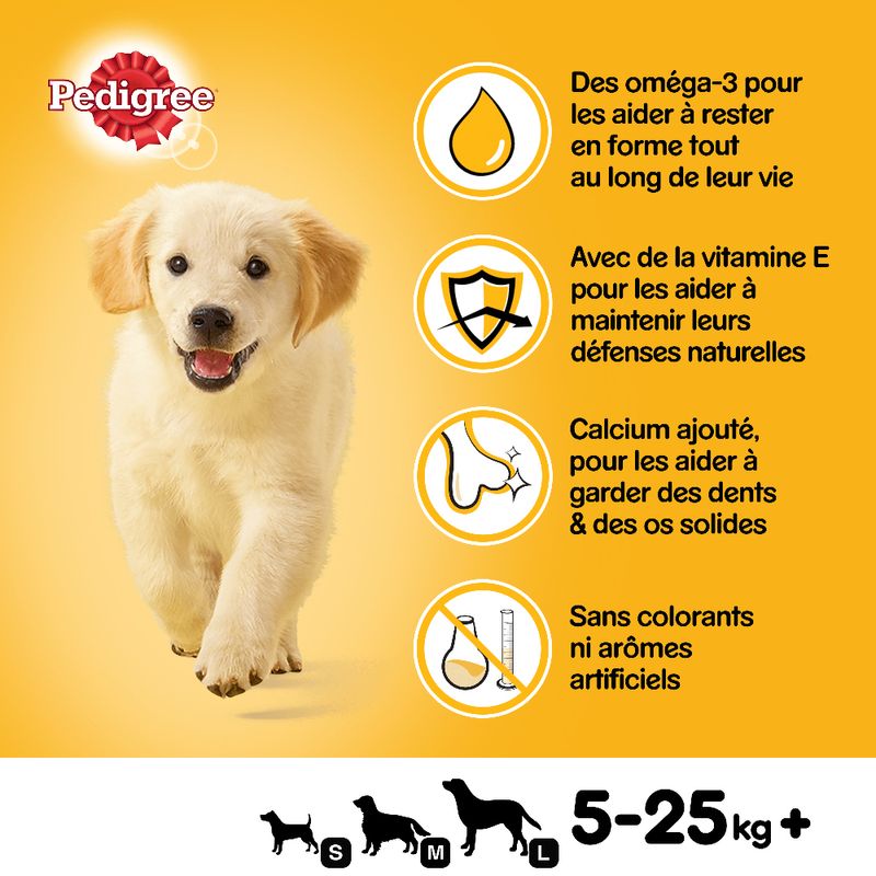 Bâtonnets fourrés Pedigree Dentatubos Puppy à prix discount sur bitiba.fr