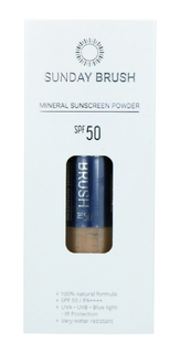 Sunday Brush Mineral Sunscreen Powder SPF50 - Tan 6GR