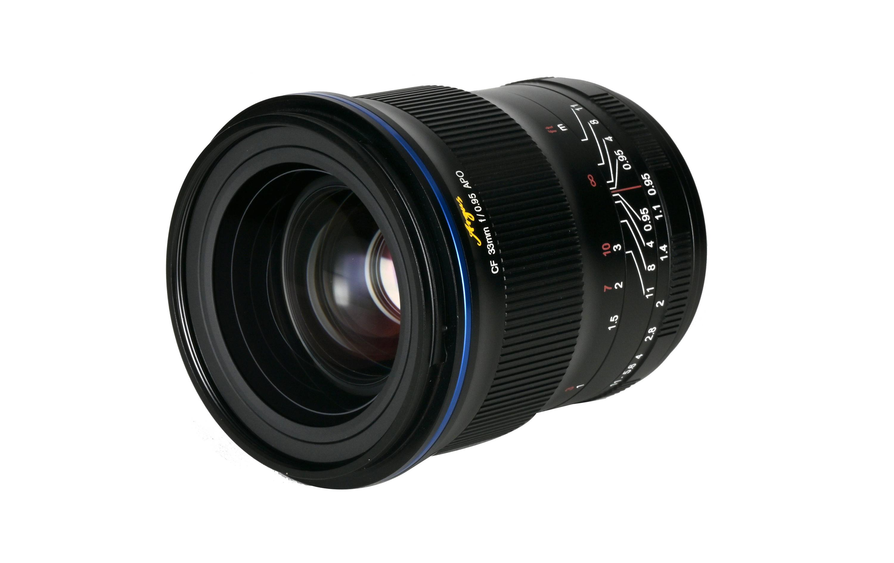 Festbrennweite Argus 33 mm F/0.95 CF APO – Sony E-Mount<br>Lichtstarke Festbrennweite für spiegellose APS-C-Kameras mit Sony-E-Bajonett