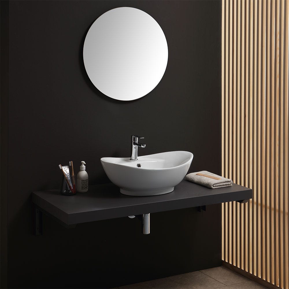 Ovale wastafel