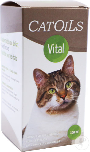 Catoils Vital Huile De Poisson Nutrition Pour Les Chats 100ml