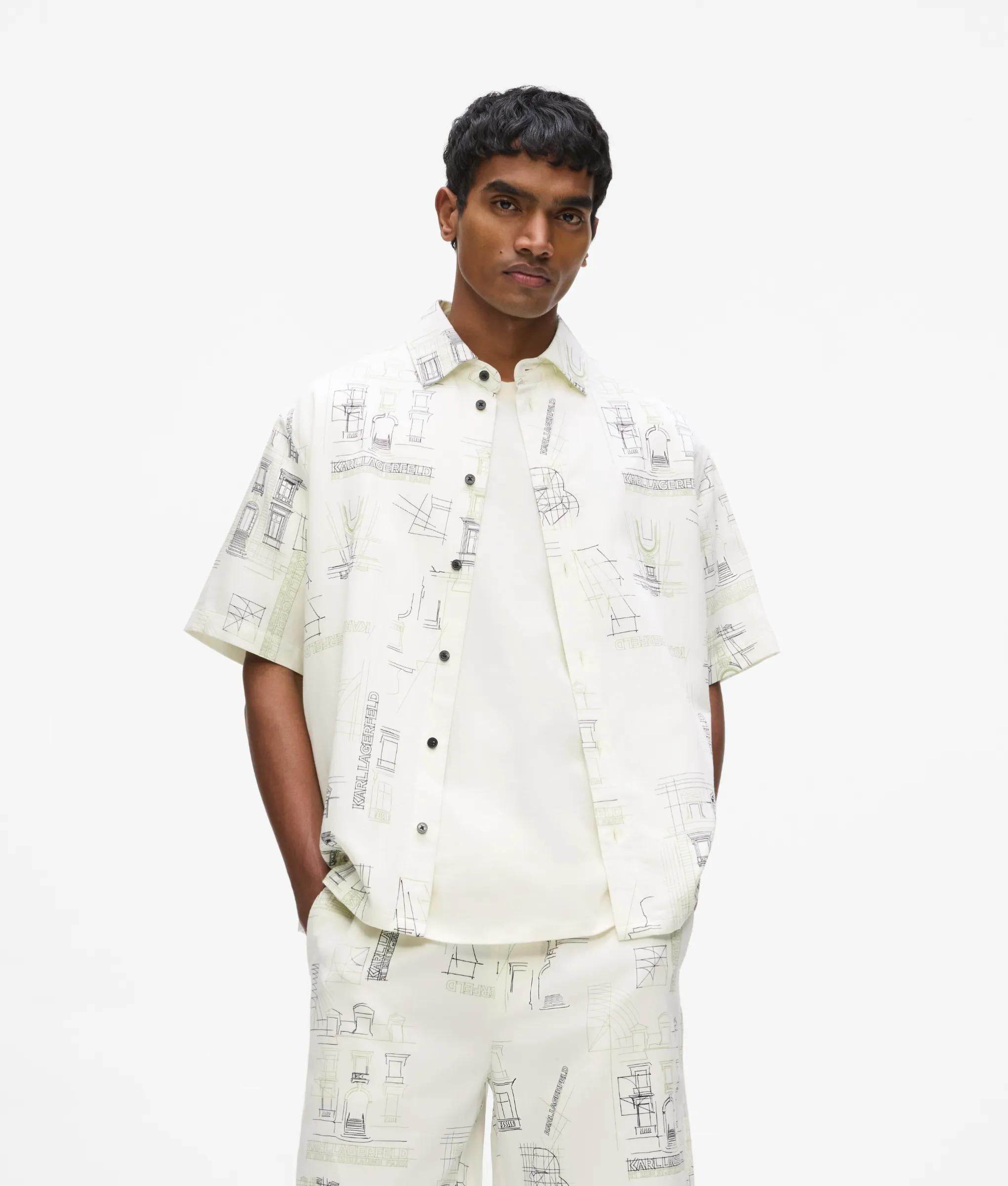 Maison de Karl shirt met korte mouwen