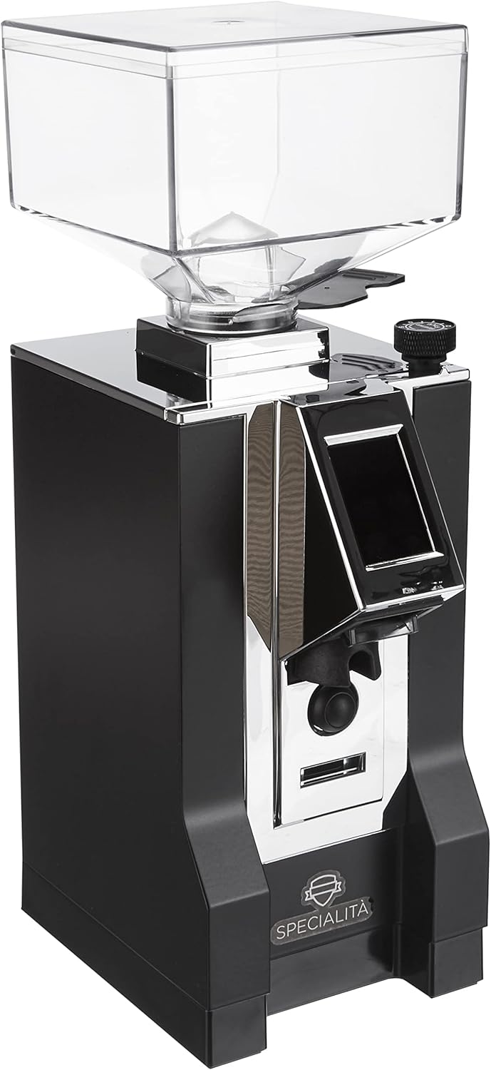 EUREKA 16CR Kaffee Zubereiter, Kunststoff, Schwarz/ Chrom