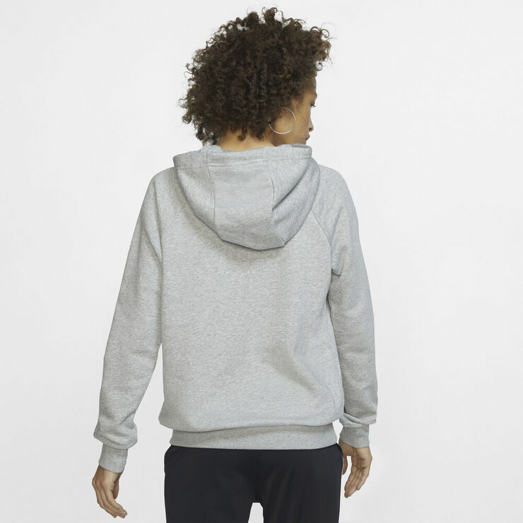 Nike Sportswear Essential Fleece Haettetroje Grå