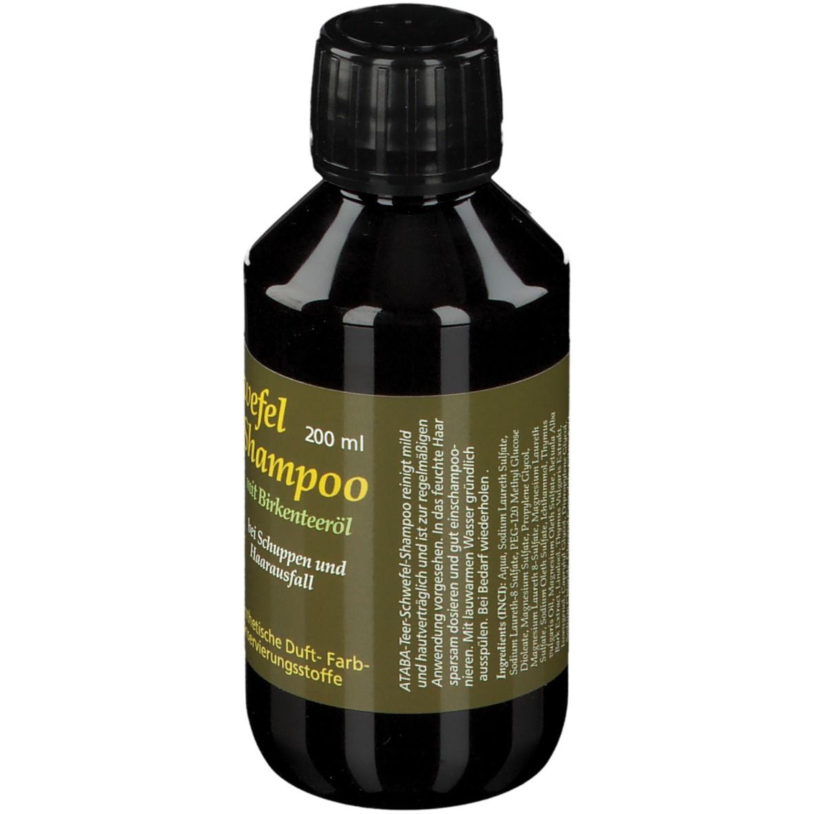 ATABA Teer-Schwefel-Shampoo mit Birkenholzteer