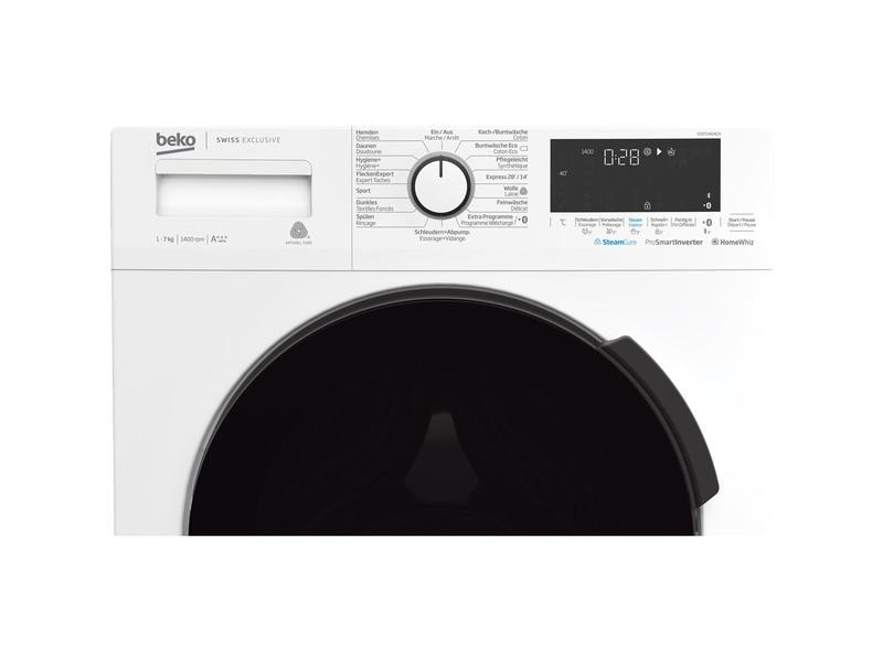 Beko Waschmaschine 50071464CH1 Links Frontloader mit 7 kg Ladekapazität