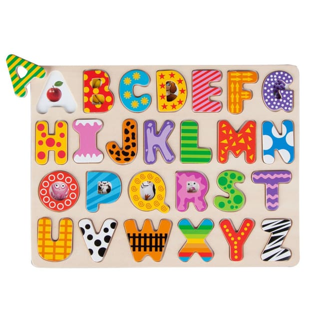 Besttoy - Holz-Puzzle - Alphabet - 26 Teile