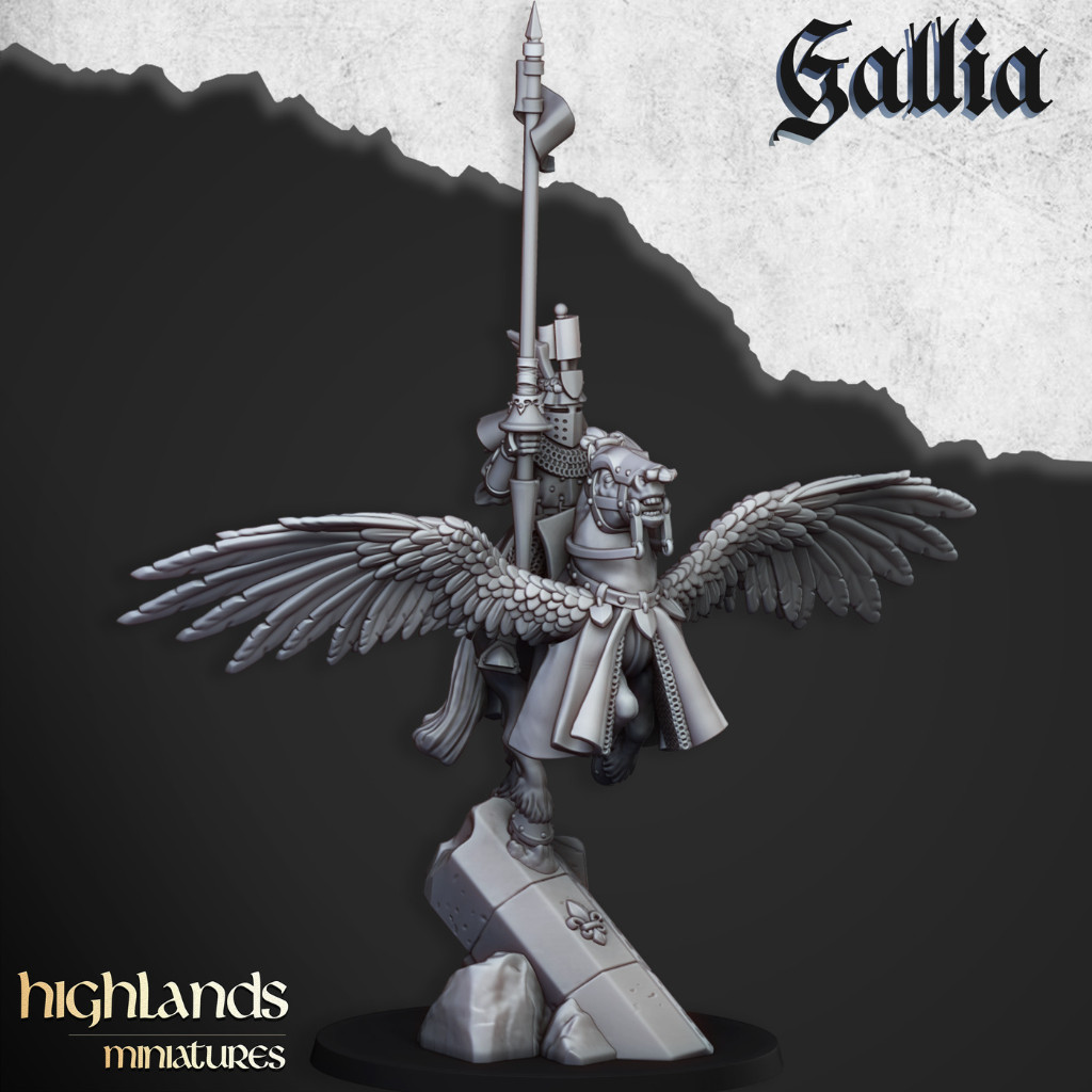Highlands Miniatures - Gallia - Chevaliers Pégases de Gallia