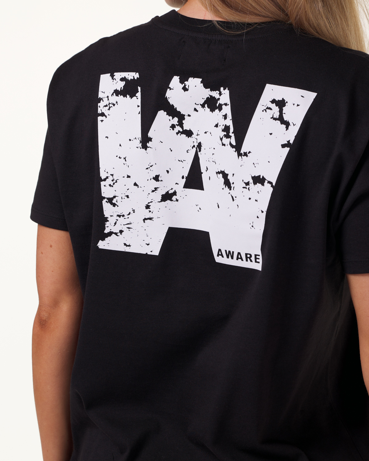 AWARE Logo Tee Black