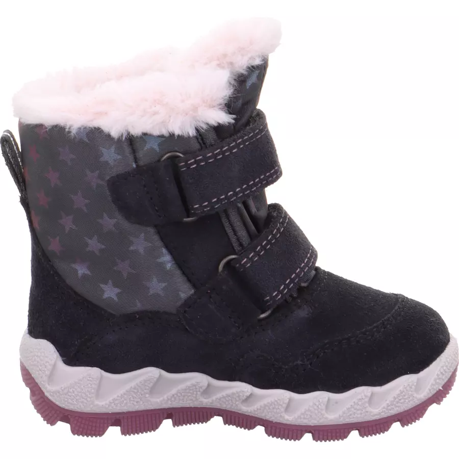 superfit Stiefel Icebird graurosa (mittel)