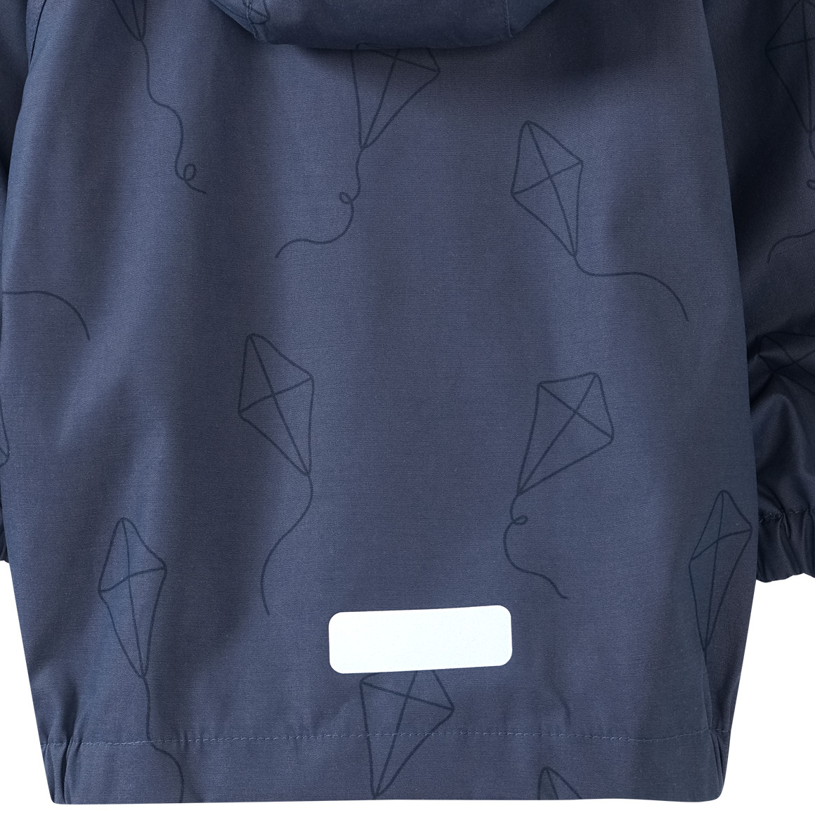 Topomini Pure Collection Baby Regenjacke mit Drachen-Allover blau