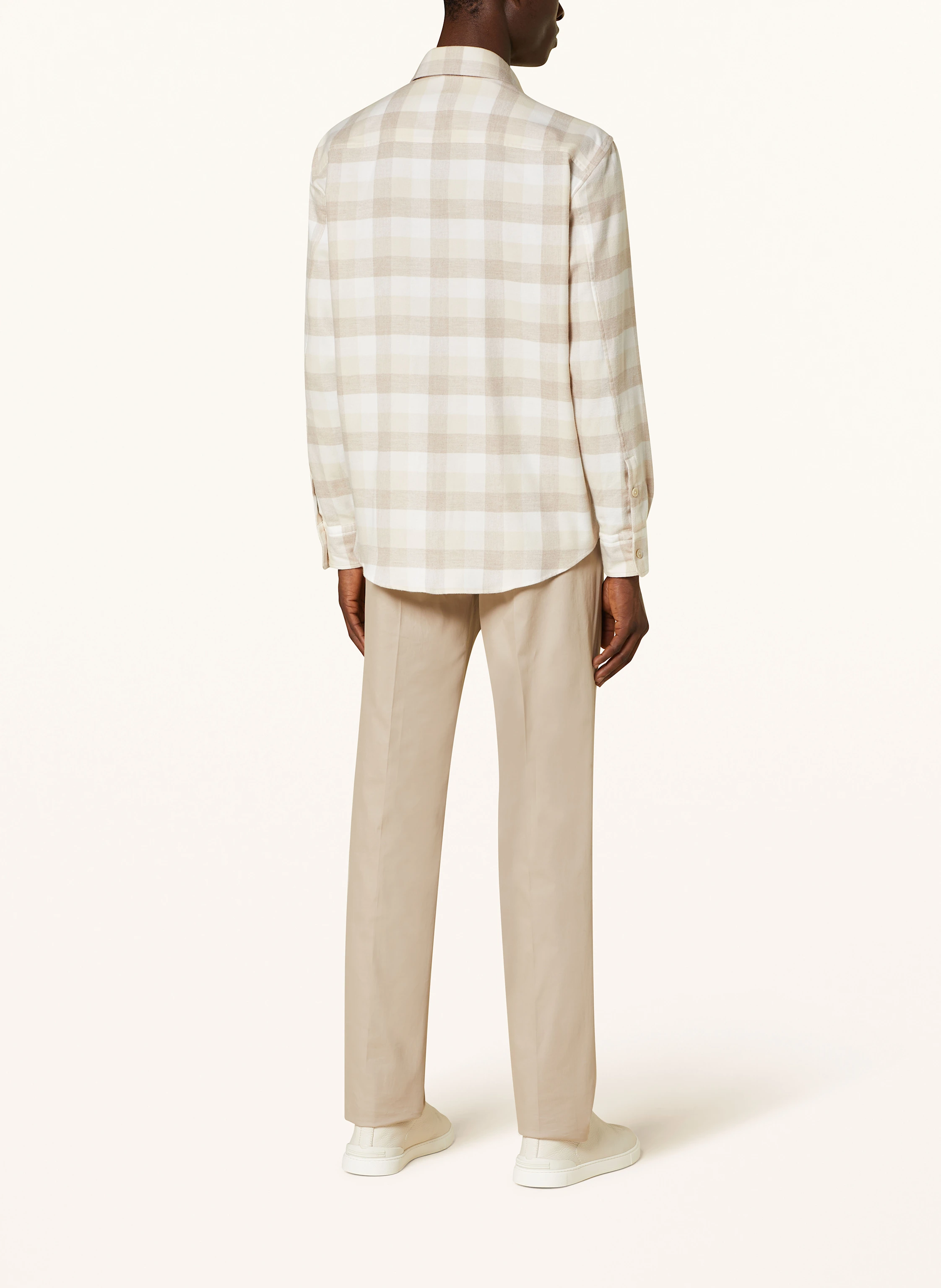 ZEGNA Flanellhemd Regular Fit