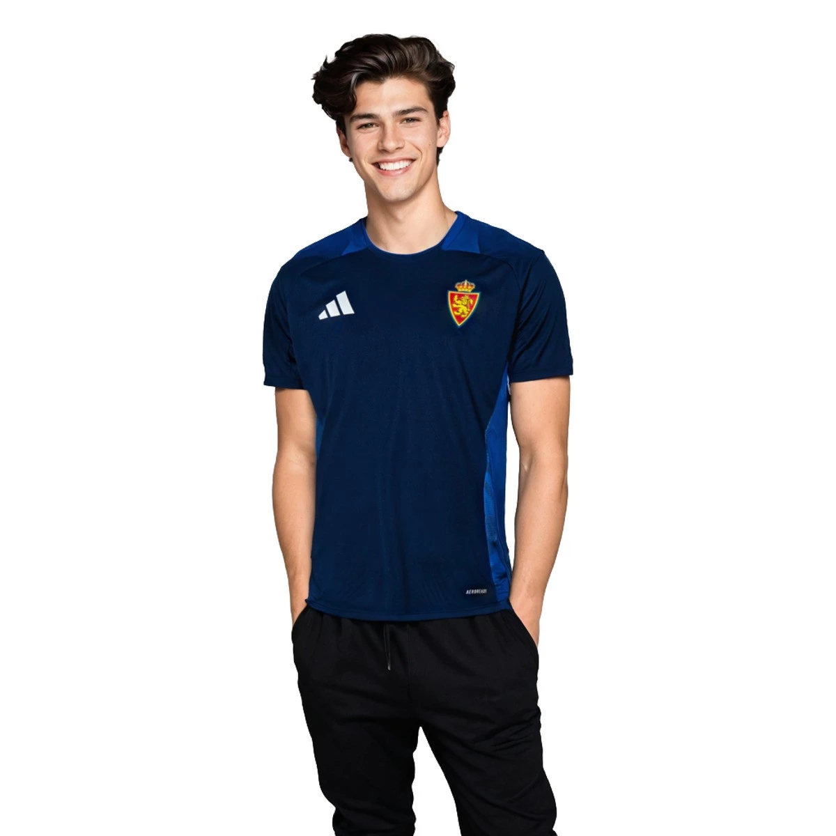 T-Shirt adidas Real Zaragoza Training Jogador 2024-2025