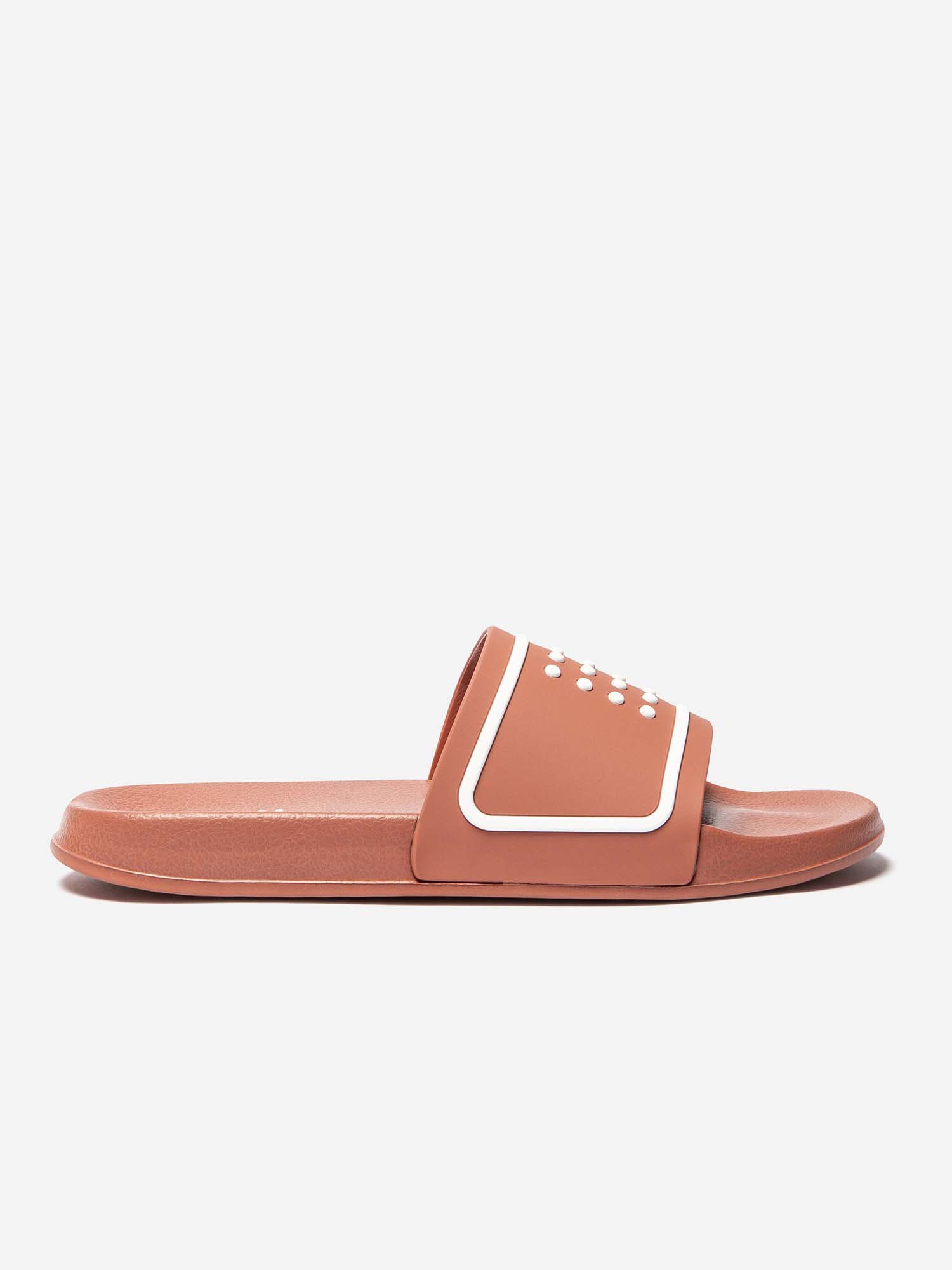 Mules Femme Légères Vegan Orange