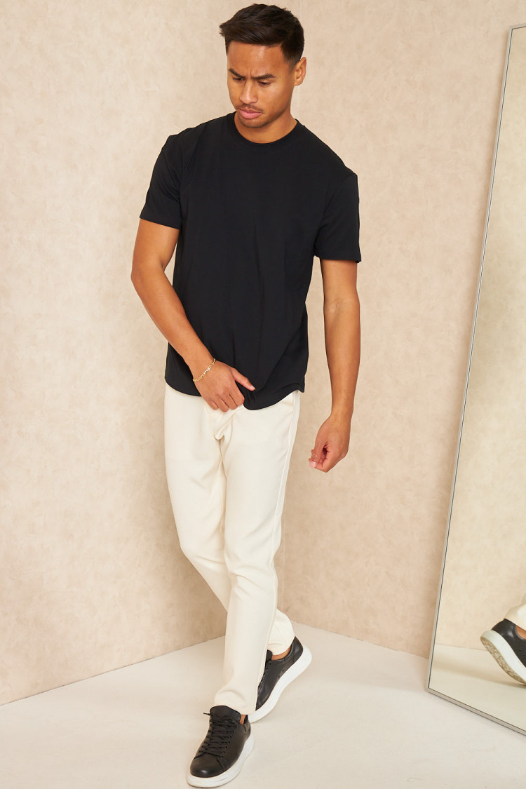 T-shirt basique manches courtes noir