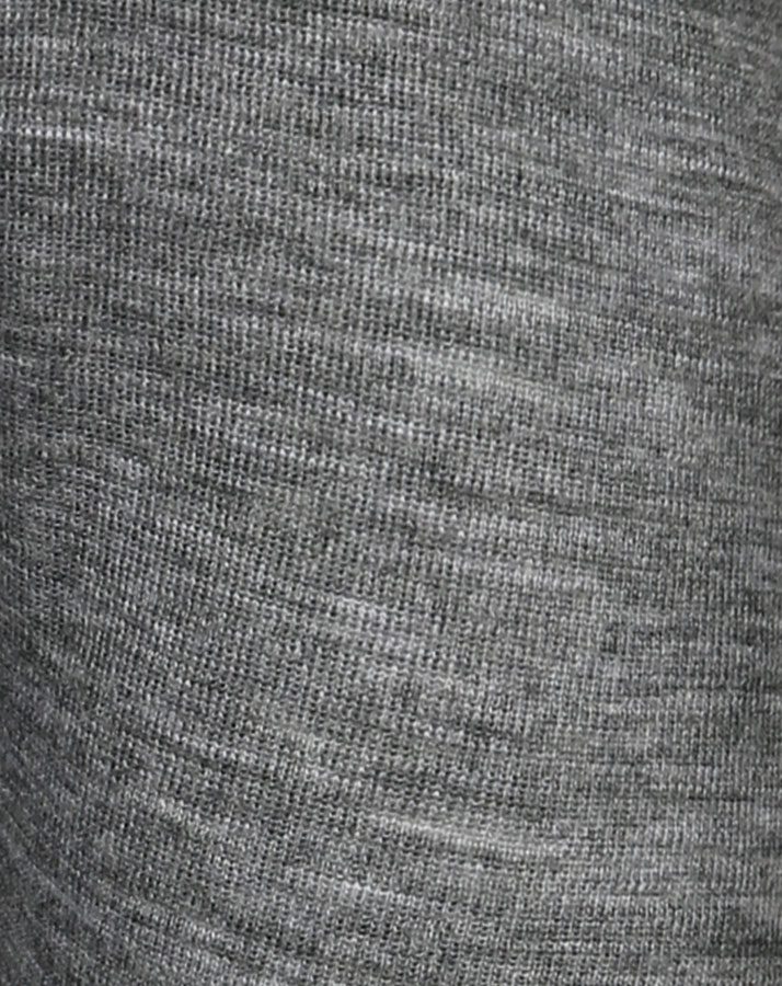 Woll-Leggings FINN in dunkelgrau melange