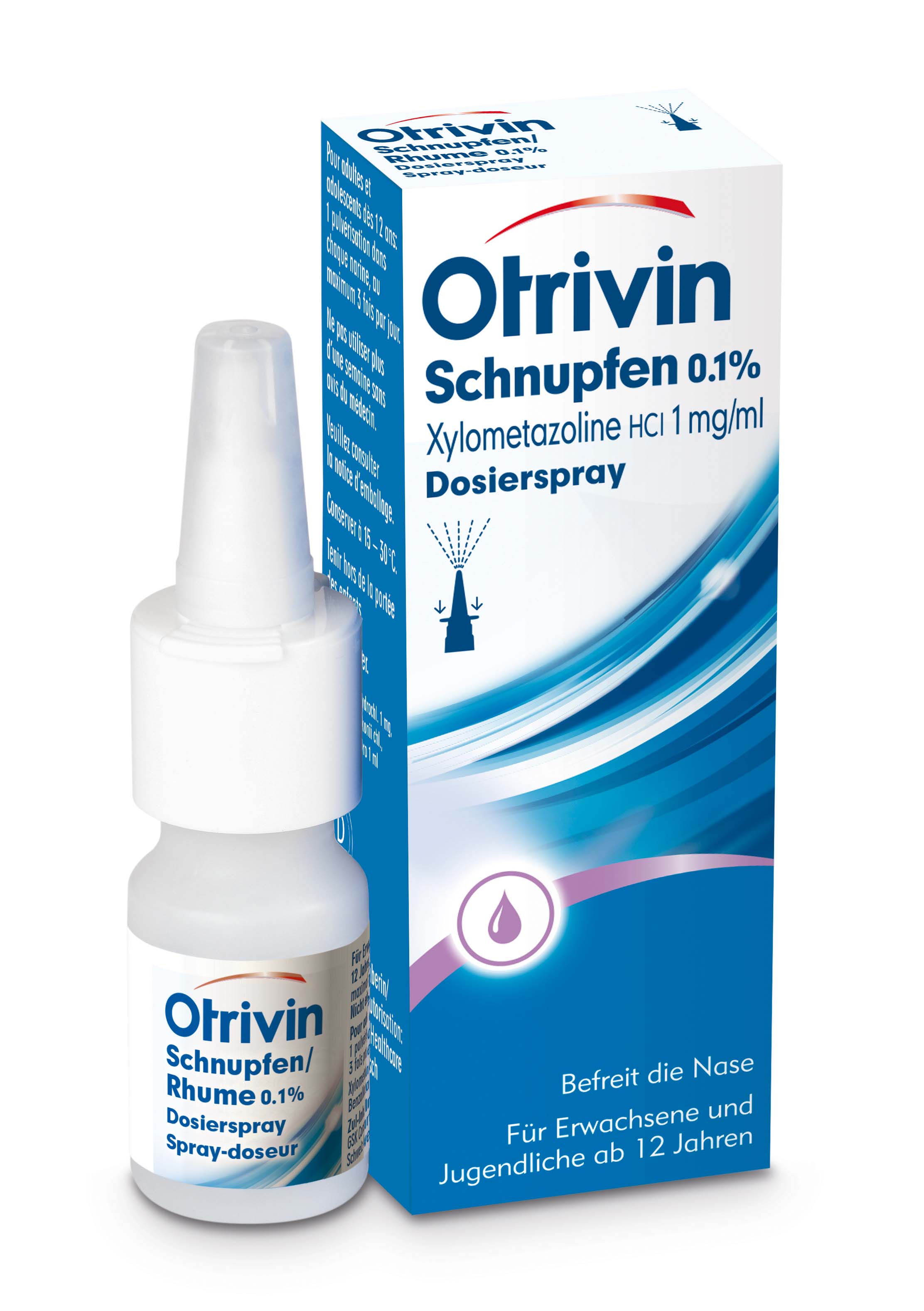 OTRIVIN Schnupfen Dosierspray 0.1 % 10 ml