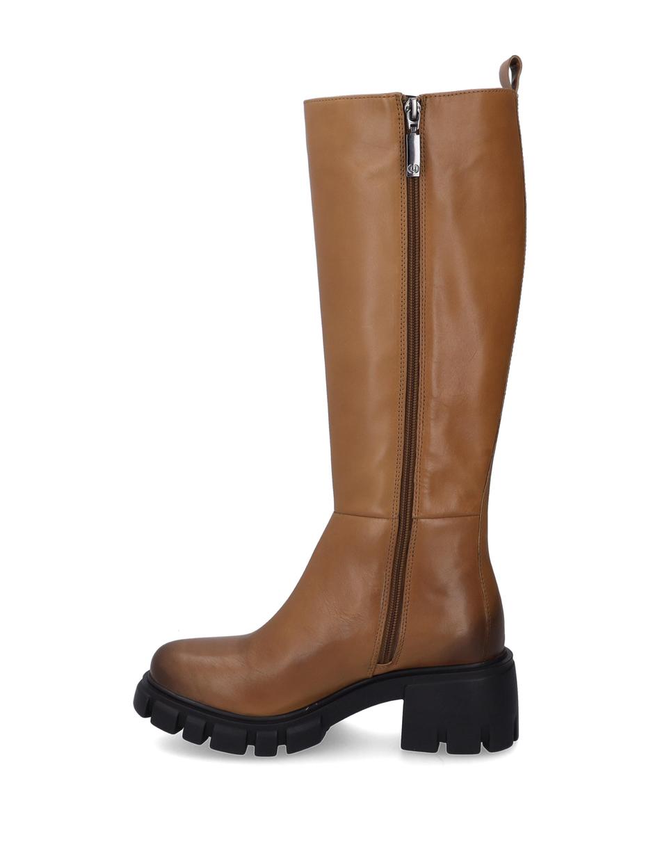 Stiefel Chia 01, cognac