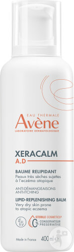Avène XeraCalm A.D Baume Relipidant Peau Très Sèche/Eczéma Atopique/Démangeaisons 400ml