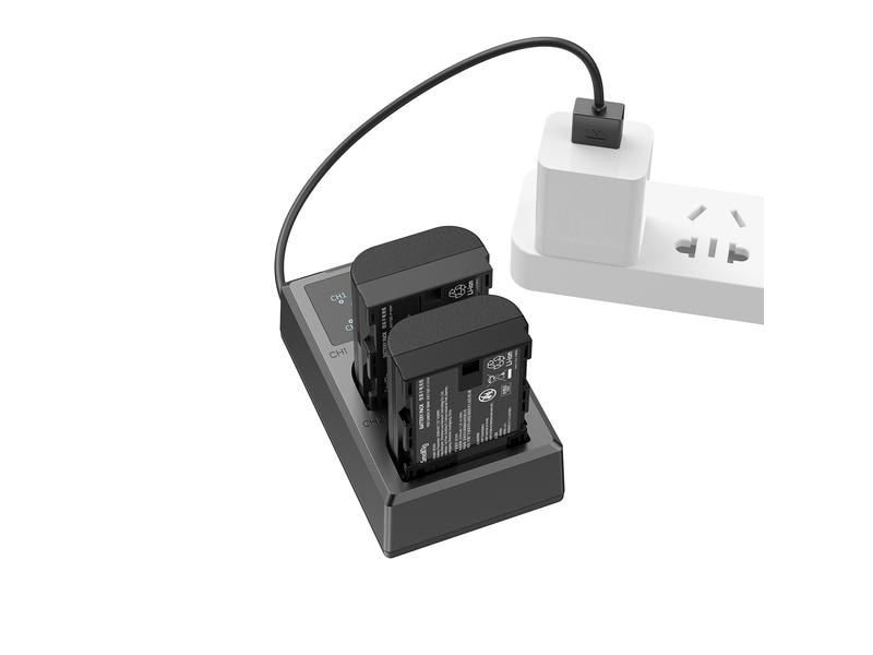 Smallrig Digitalkamera-Akku LP-E6NH Akku und Charger Kit Akku und Charger Kit LP-E6NH für Canon Kameras