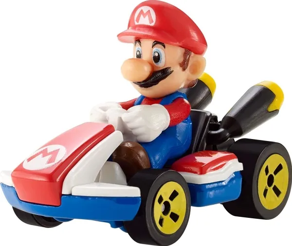Hot Wheels Mario Kart Standard Kart Vehicle