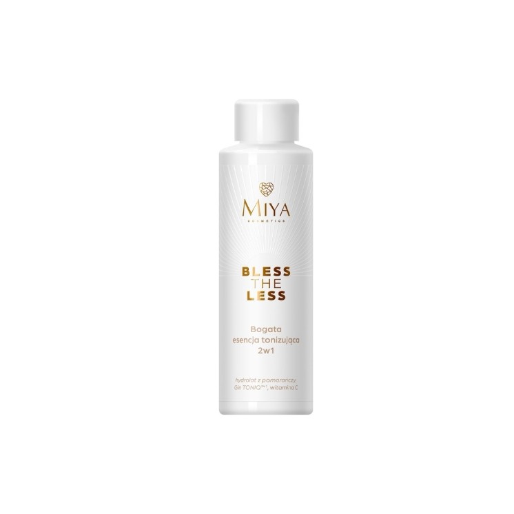 Miya Cosmetics Bless The Less Reichhaltige tonisierende Gesichtsemulsion 2in1 100 ml