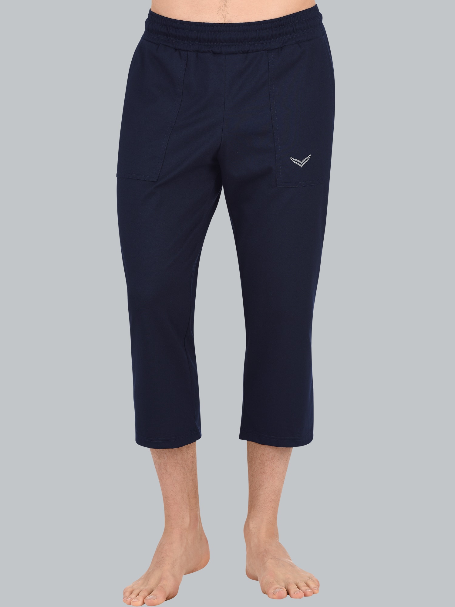3/4 Freizeithose Navy
