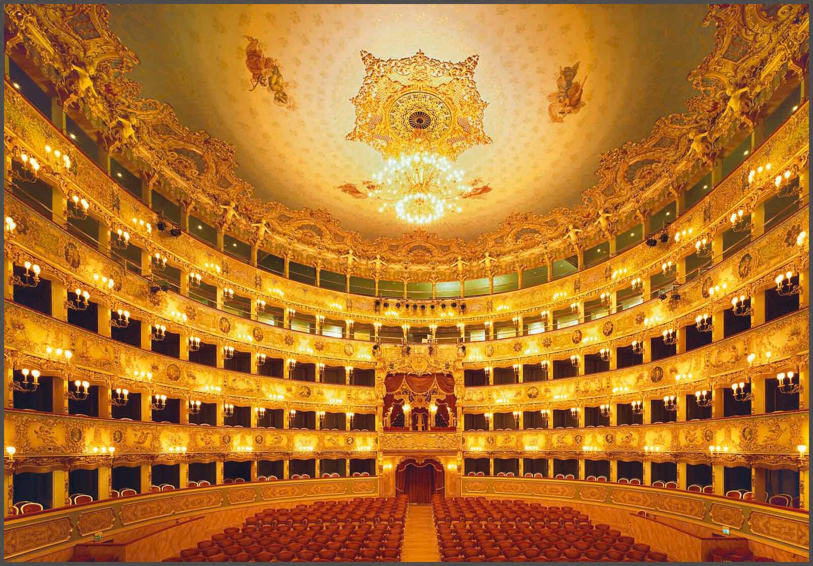 Gran Teatro La Fenice di Venezia by Rafael Neff - Limited Edition. Edition of: 150. Signed.