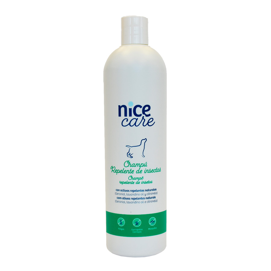 Shampoo repelente de insetos Nice Care para cães